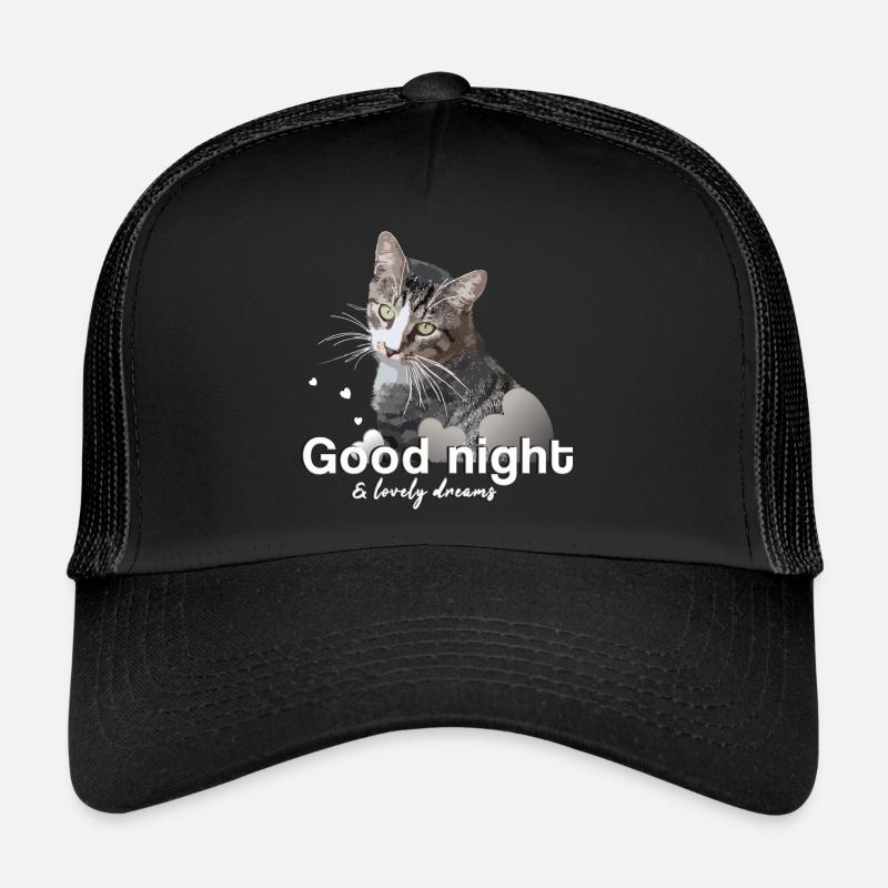 Chemise de sommeil bonne nuit bonne nuit Casquette trucker 
