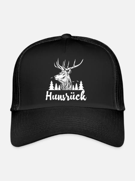 Hunsrück - Trucker Cap - Schwarz/Schwarz