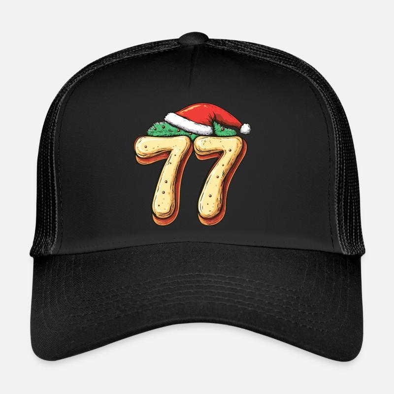 Biscuit de Noël à 77 chiffres Casquette trucker 