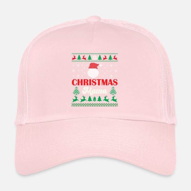 Merry Christmas Mama Trucker Cap