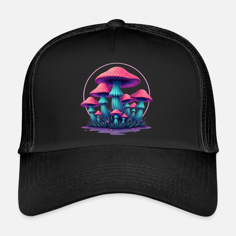 Psychedelische Pilze Trucker Cap