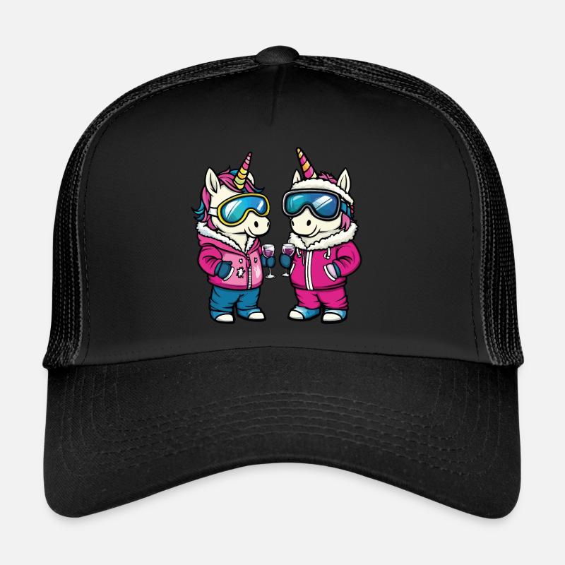Unicorn Team Ski Trucker Cap