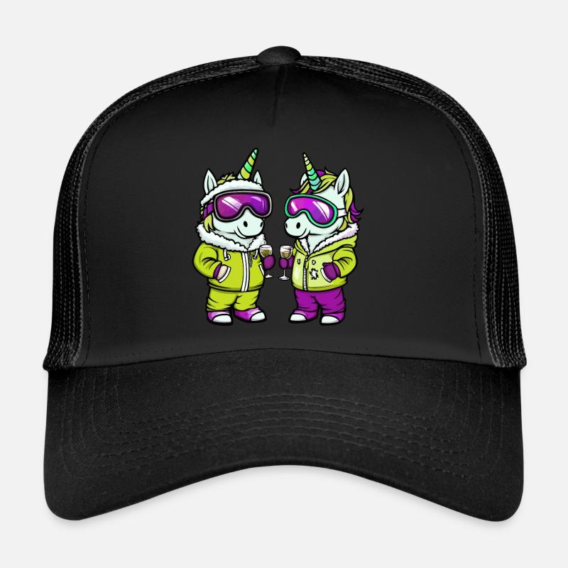 Licorne Ski Après-Ski Casquette trucker 