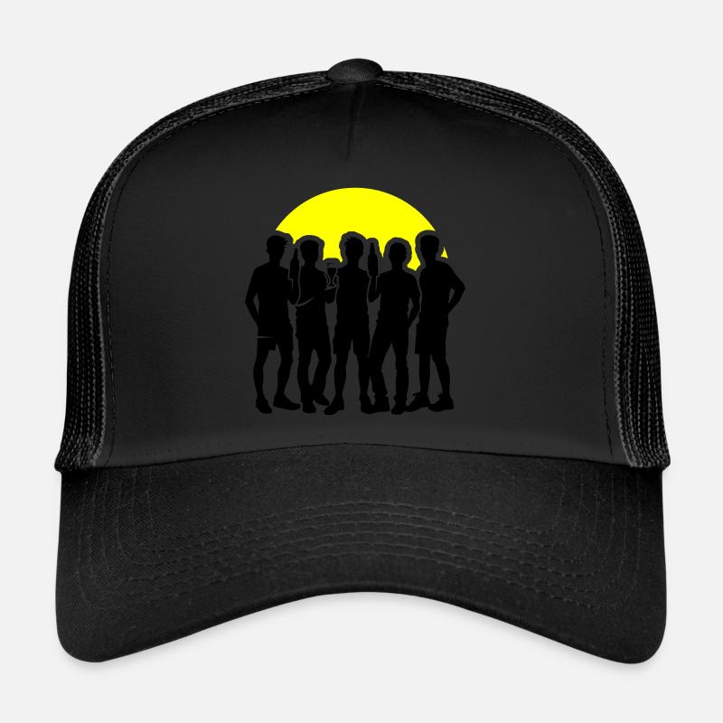 Enterrement de vie de garçon Célébrations de groupe Enterrement de vie de garçon Casquette trucker 
