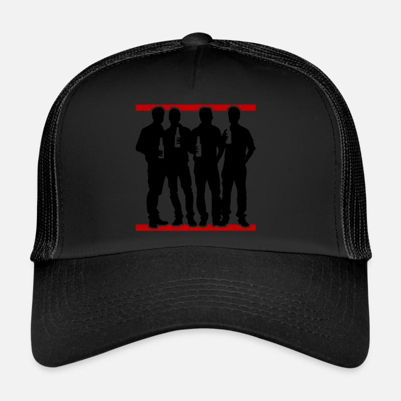 Enterrement de vie de garçon Célébration de l’enterrement de vie de garçon Casquette trucker 