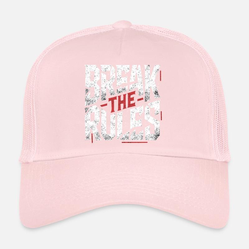 Break the Rules Trucker Cap