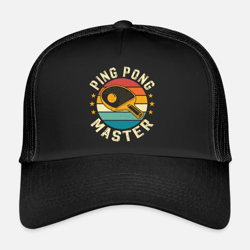 Maître du ping-pong Casquette trucker 