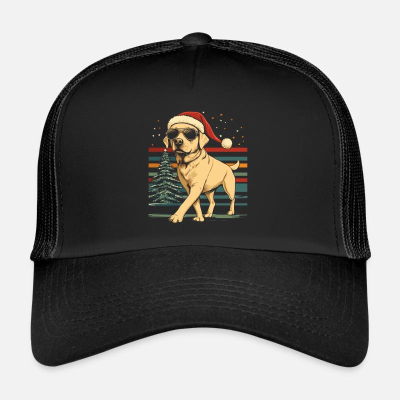 Labrador Weihnachten Trucker Cap