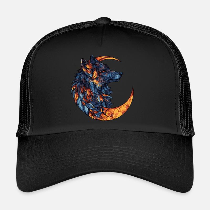 Wolf Mond Trucker Cap