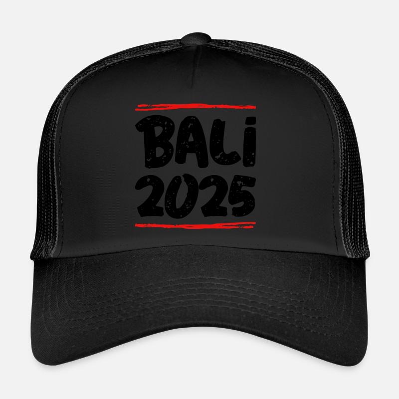 Bali 2025 Spruch Trucker Cap