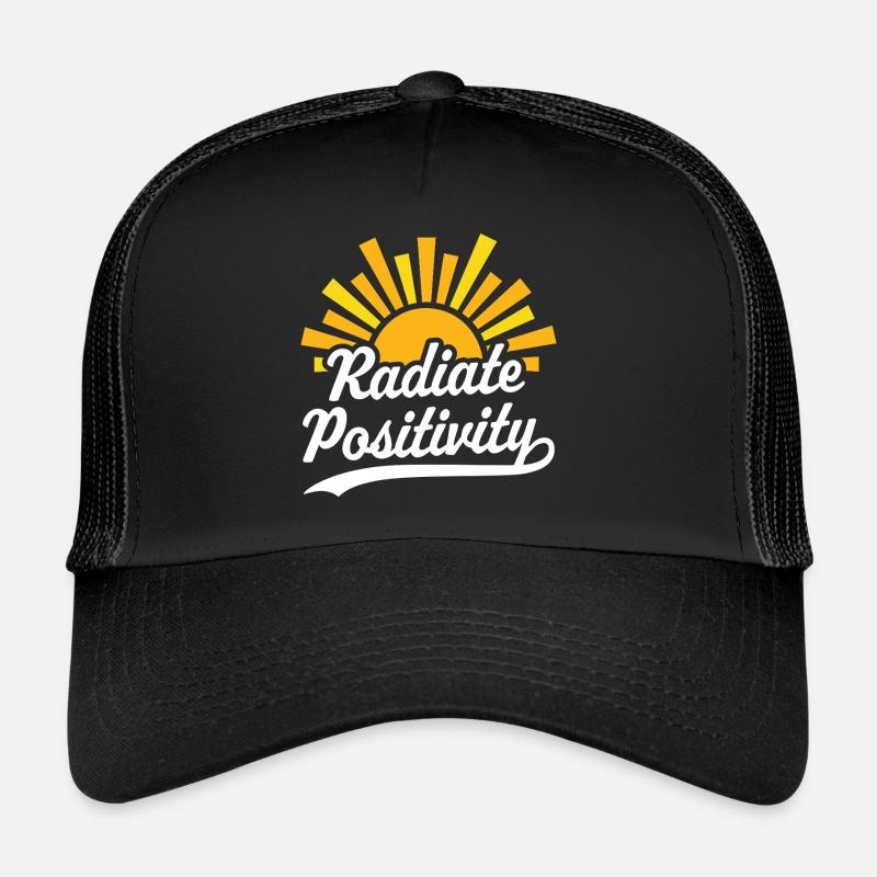 Rayonnez de positivité Casquette trucker 