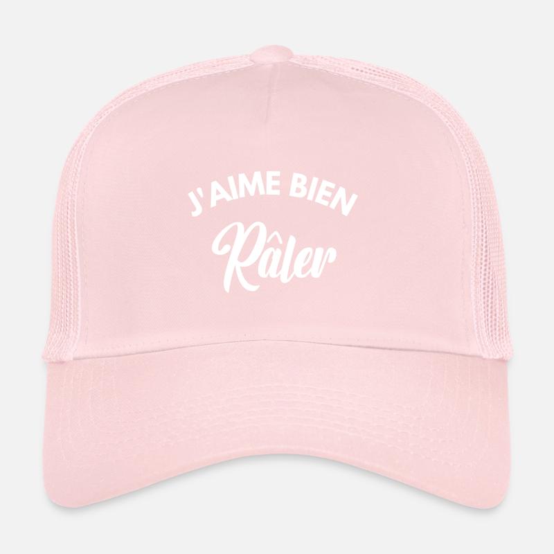 j'aime bien râler Casquette trucker 