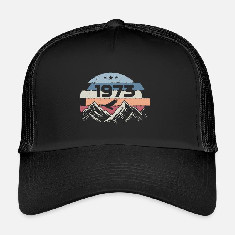 Original 1973 Millésime 1973 Anniversaire 1973 Casquette trucker 