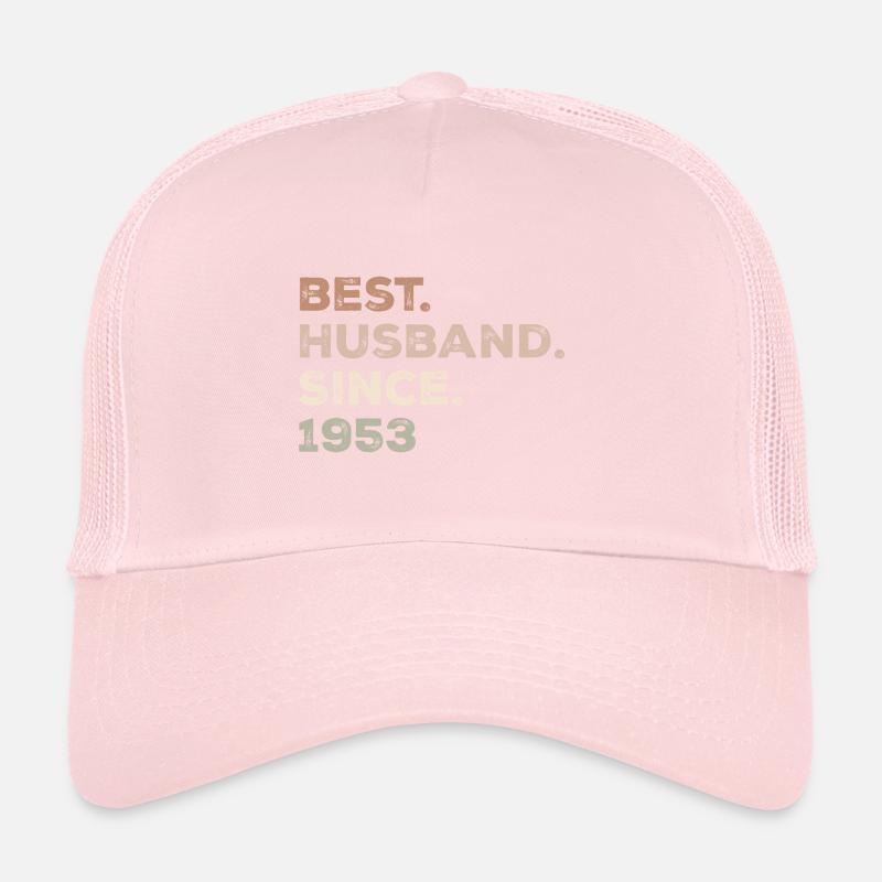 Bester Ehemann seit 1953 Jubiläumsgeschenk Trucker Cap