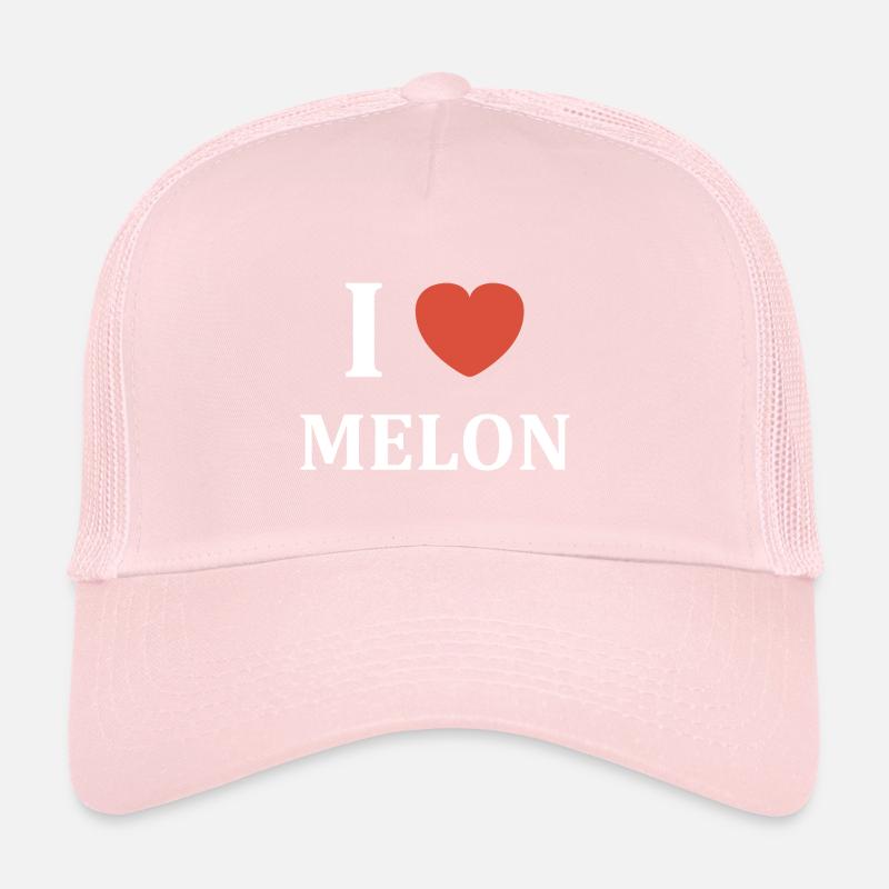 i love Melon Casquette trucker 