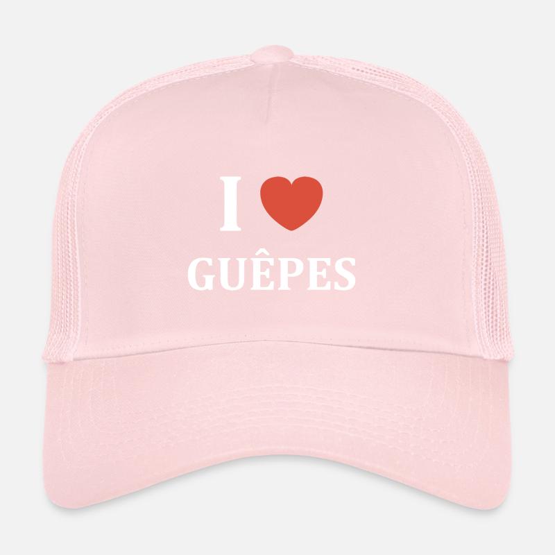 i love guêpes Casquette trucker 