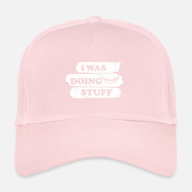 I was doing stuff - Hammock vintage Trucker Cap