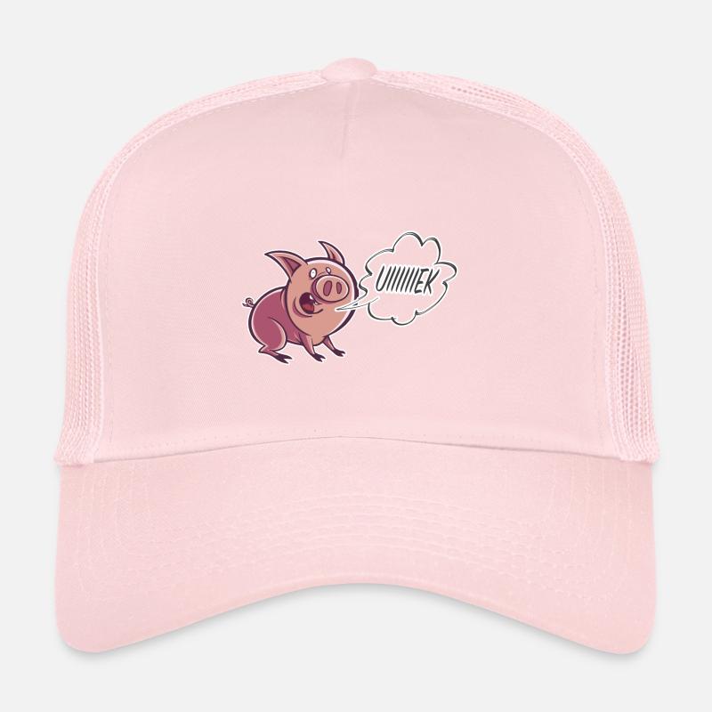 Quiekendes Schwein schreit Trucker Cap