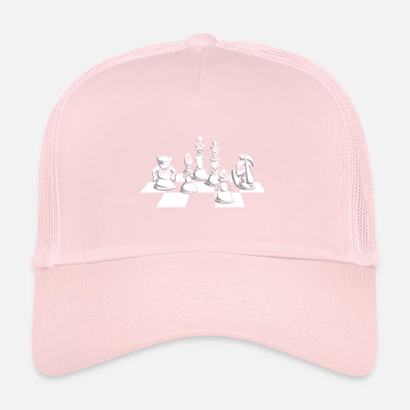 Schach Schachfigur Trucker Cap