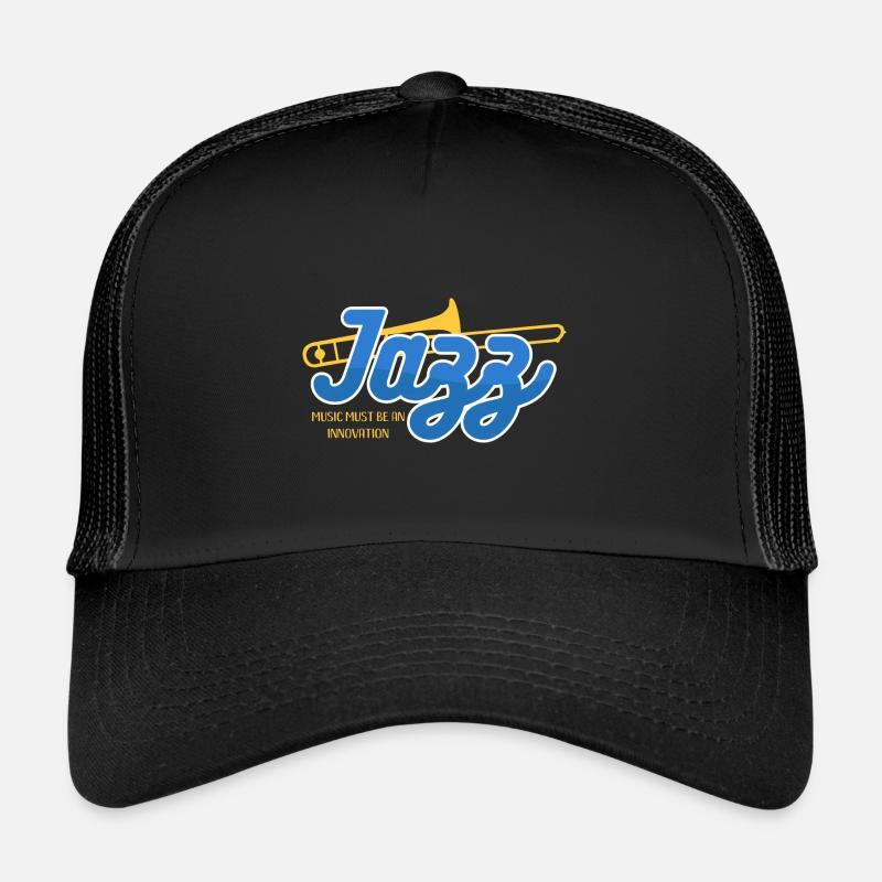 Trombone jazz Casquette trucker 