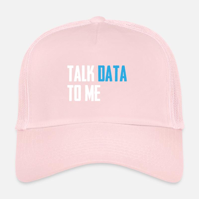 Talk data to me Datenwissenschaft Informatik Trucker Cap
