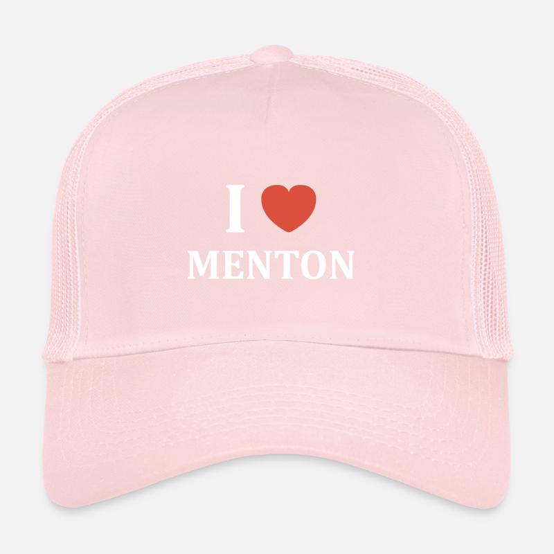 i love menton Casquette trucker 