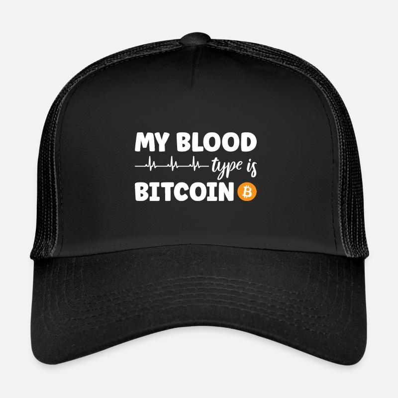 Bitcoin BTC Crypto Blockchain Coin Exchange Coin Trucker Cap