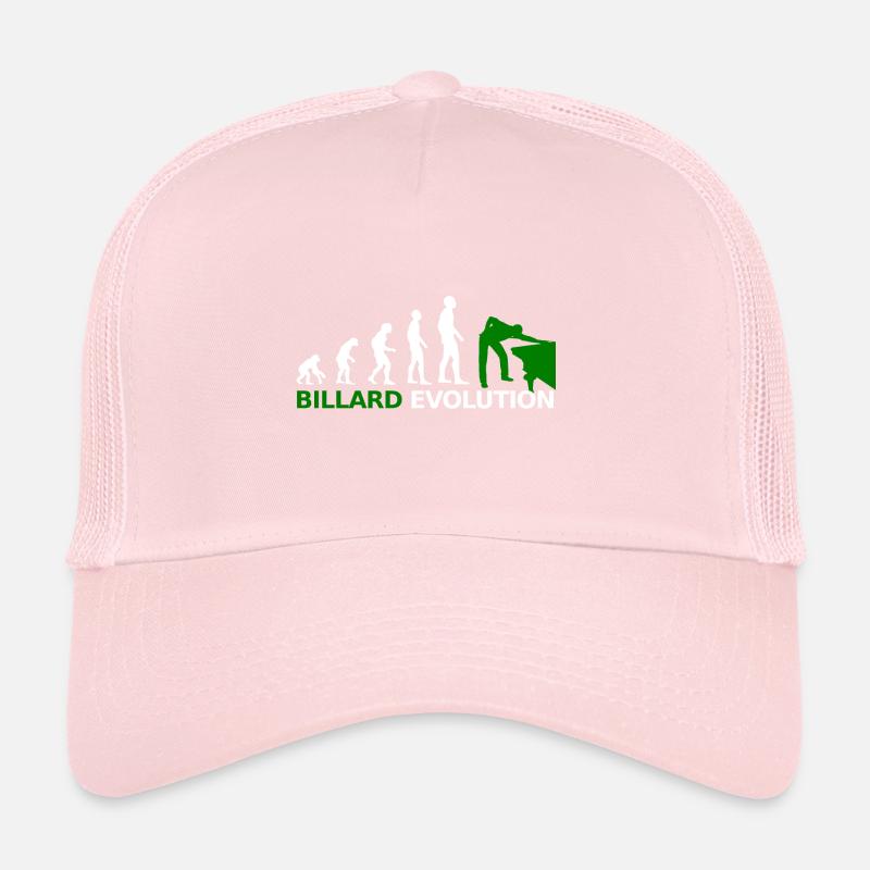 Evolution Billard Snooker Billardkugel Geschenk Trucker Cap