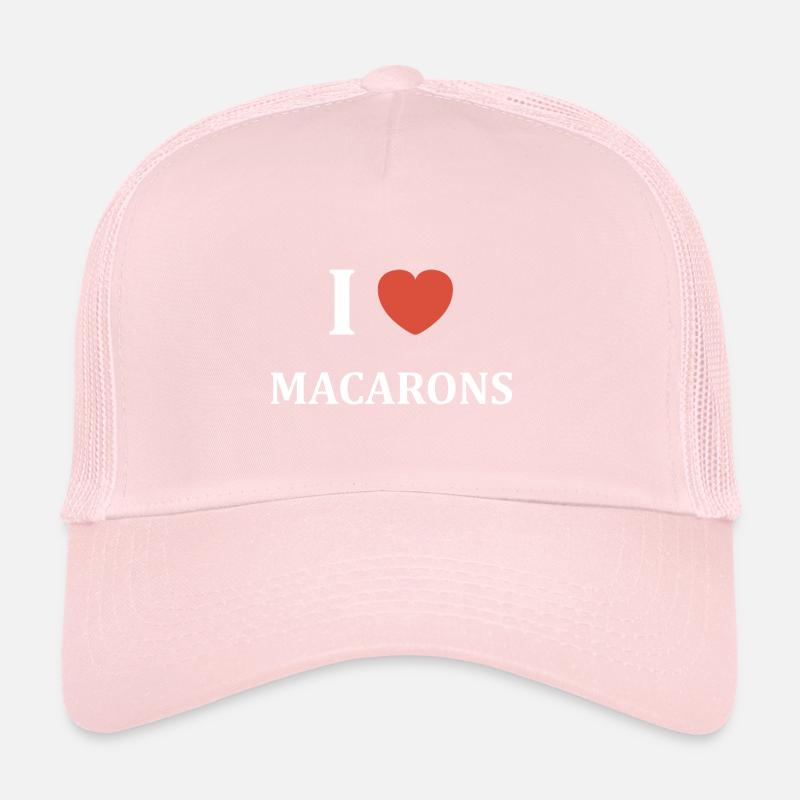i love Macarons Casquette trucker 