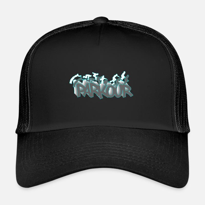 Parkour Obstacle Course Freerunning Trucker Cap