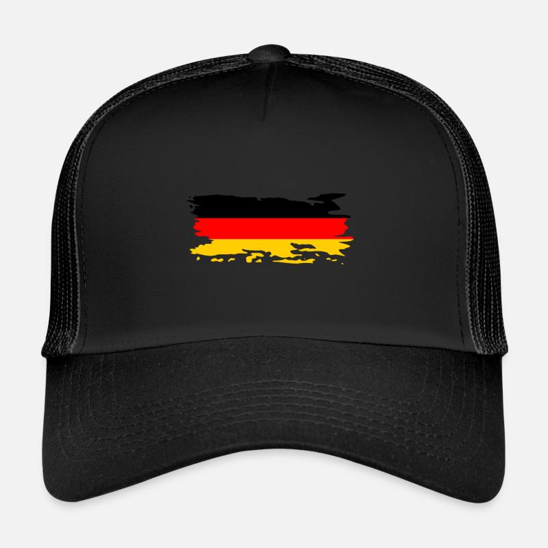 Drapeau de l'Allemagne Casquette trucker 