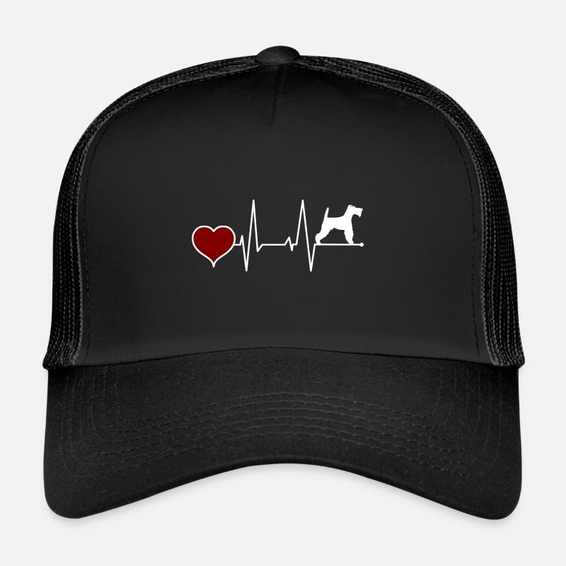 Drahthaar Foxterrier Herzschlag Trucker Cap