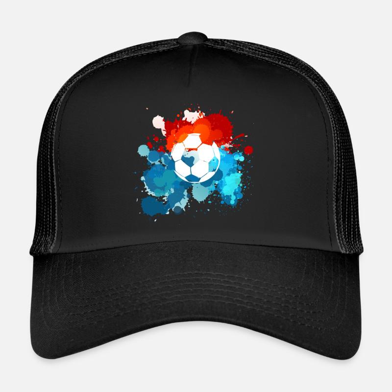 Des couleurs de foot. Idée de cadeau ! Casquette trucker 