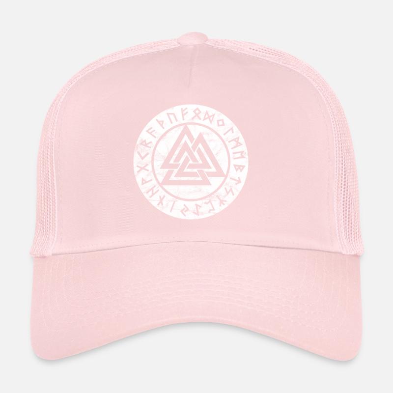 Valknut Vikings Odin Thor Vintage Symbol Zeichen Trucker Cap