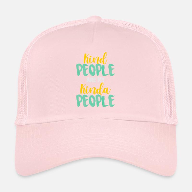 Nette Menschen T-Shirt & Geschenk Trucker Cap