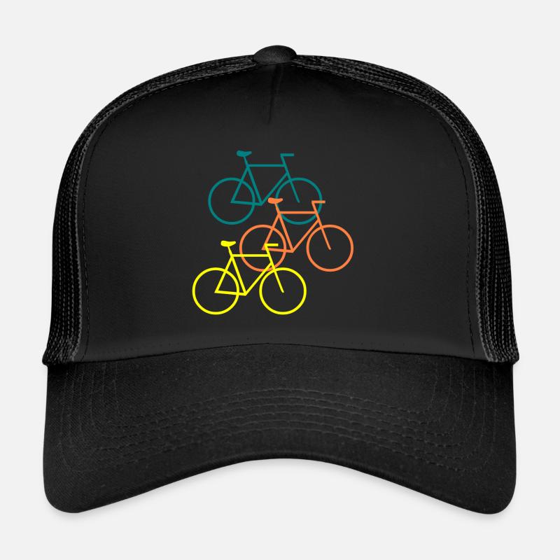 Conception de la famille de bicyclettes Casquette trucker 