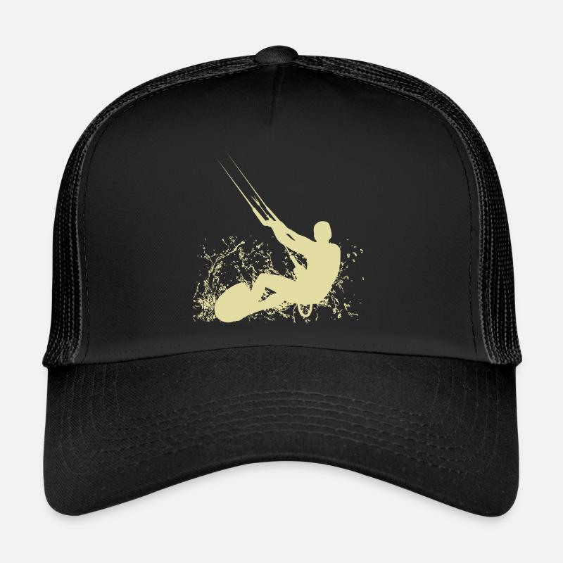 kitesurfer - Casquette trucker  - noir/noir