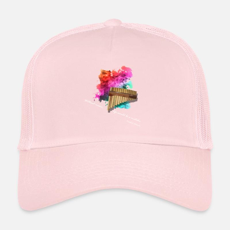 pan flute Trucker Cap