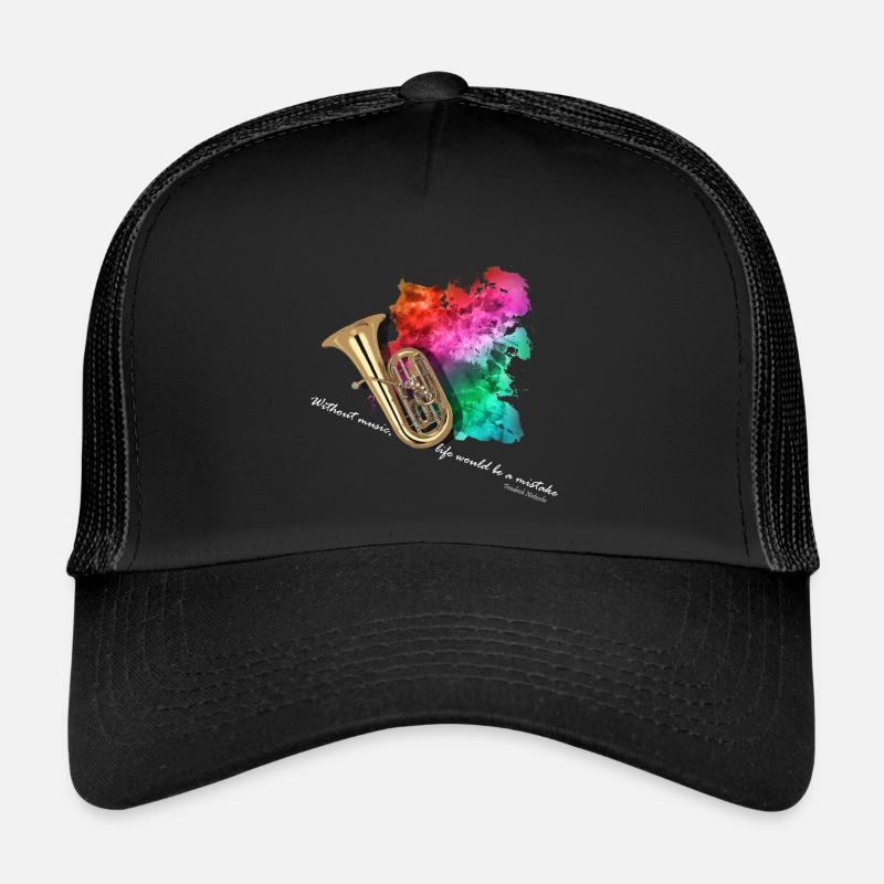 Tuba - Trucker Cap - Schwarz/Schwarz