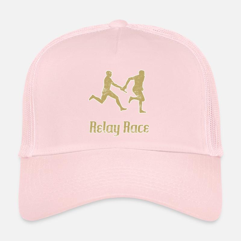 Course de relais d'athlétisme Casquette trucker 