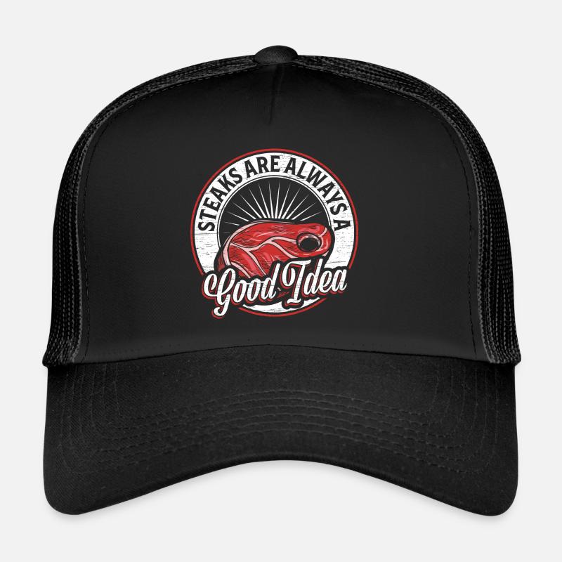 Steak Casquette trucker 