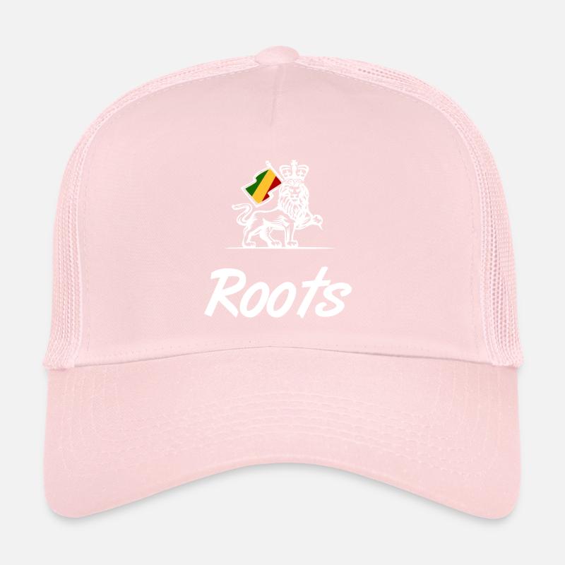 Racines Reggae Lion Rasta Casquette trucker 