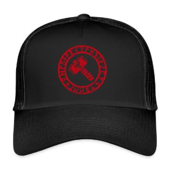 Thor's Hammer - Trucker Cap - black/black - Front