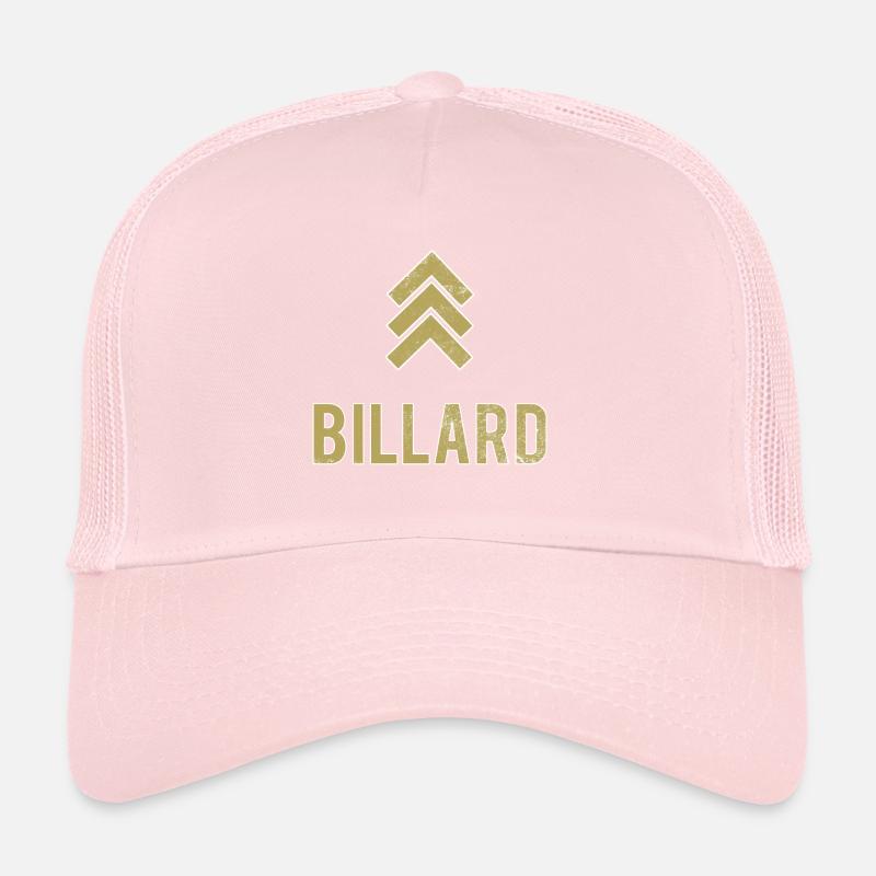billard Casquette trucker 