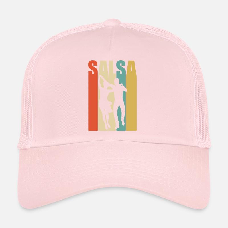 Salsa danse rétro coloré cadeau cool Casquette trucker 