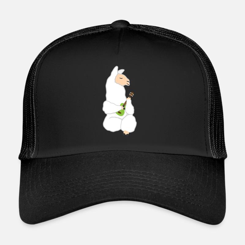 Lama - Trucker Cap - Schwarz/Schwarz