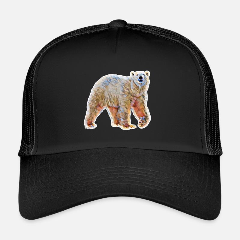 Eisbär - Trucker Cap - Schwarz/Schwarz