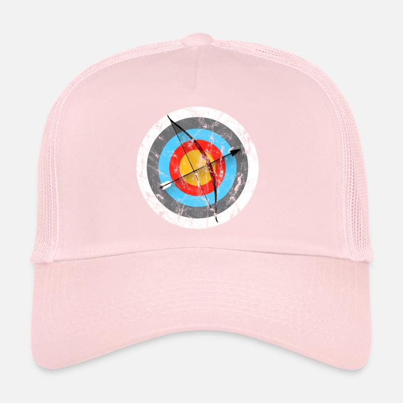 Bogenschießen Zielscheibe Bogenschützen Geschenk Trucker Cap