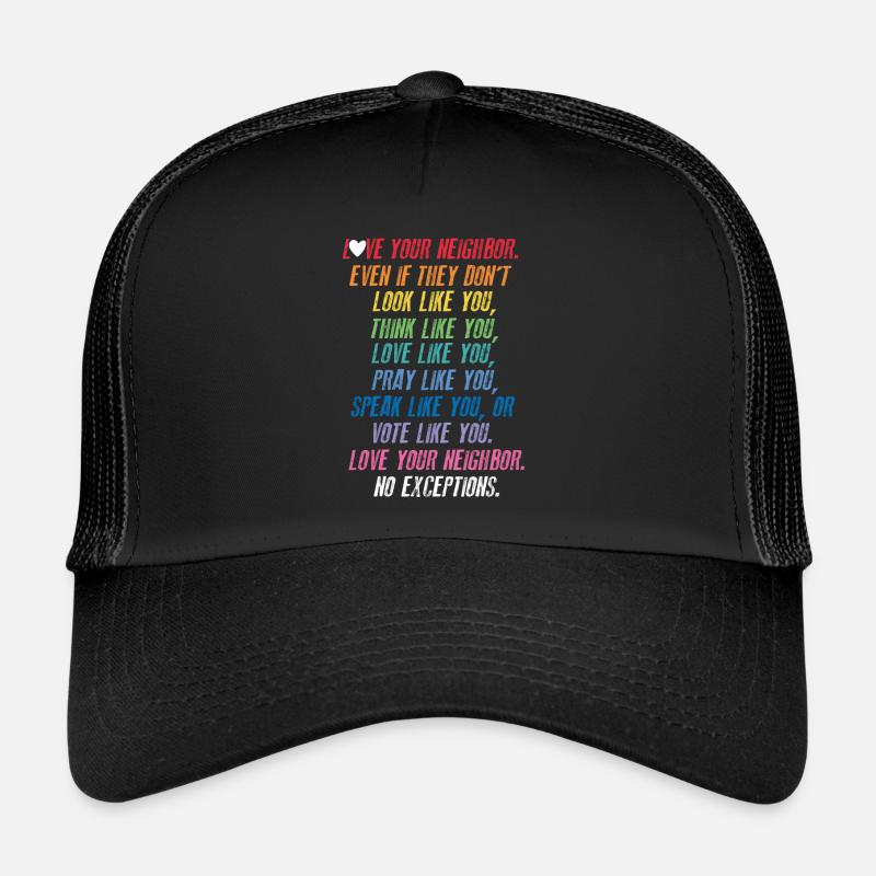 Tolérance Casquette trucker 
