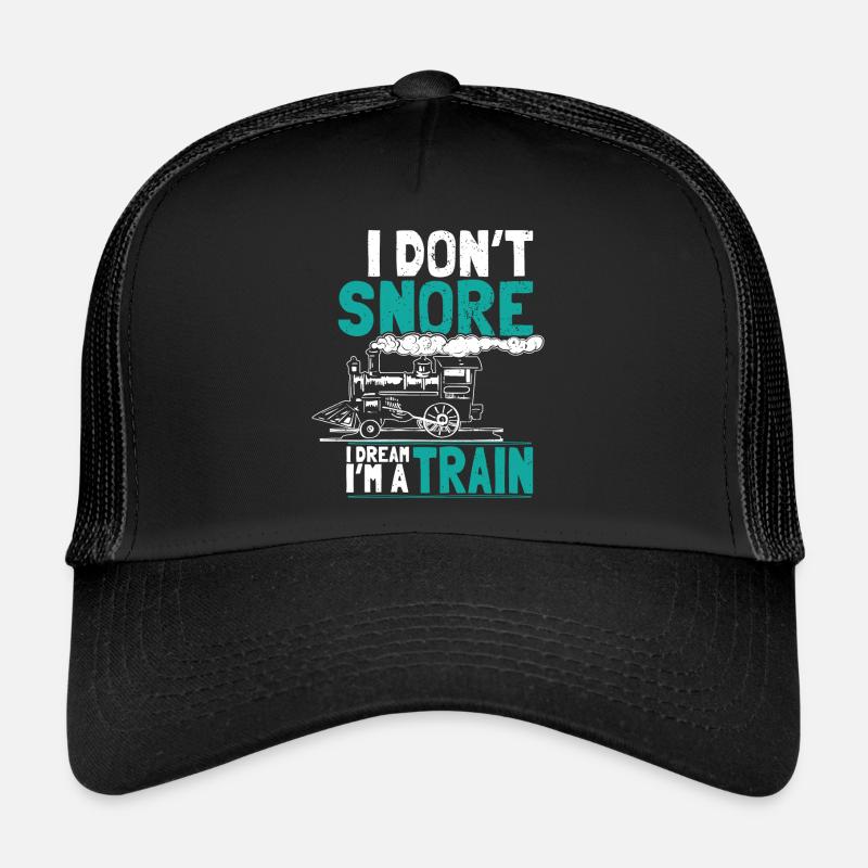 Ronfler comme un train rêve Casquette trucker 